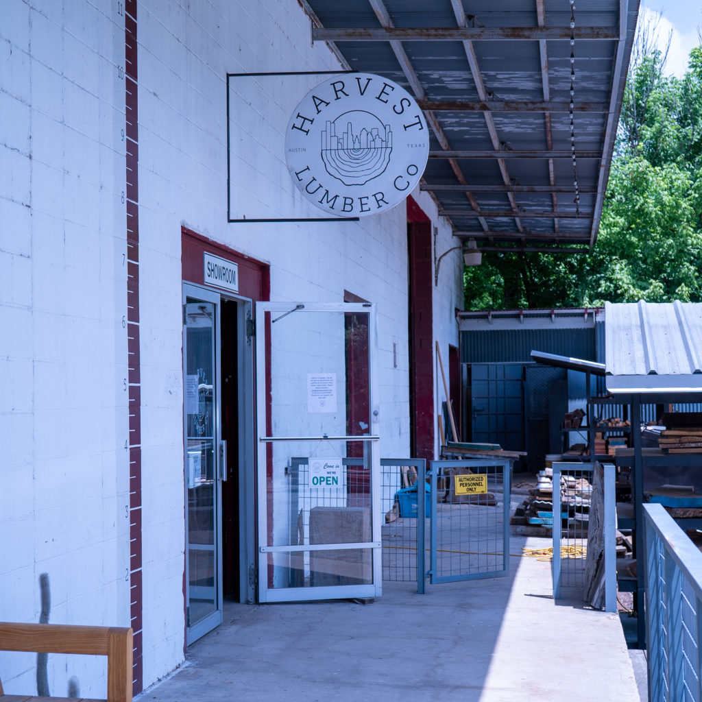 lumber yard showroom entrance