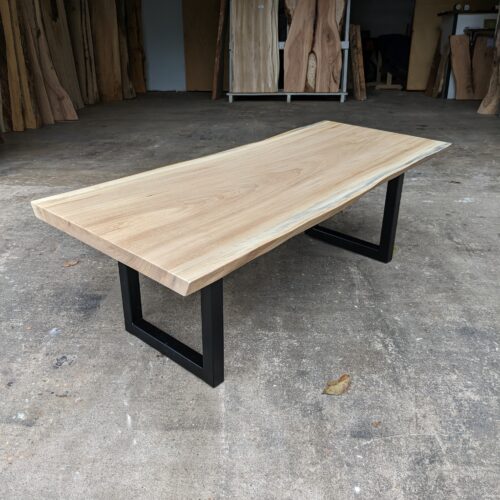 Live Edge Cottonwood Coffee Table/Bench
