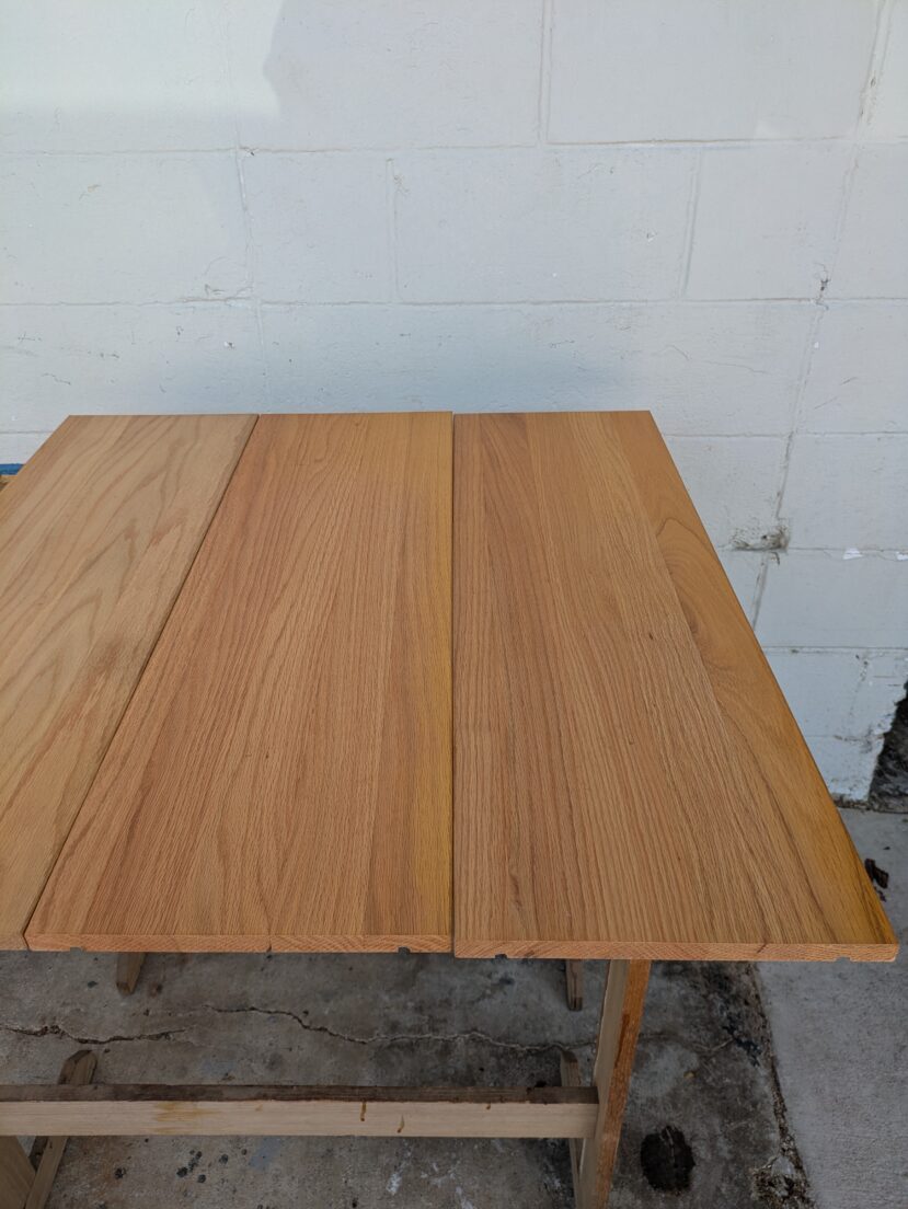 Red Oak - Reclaimed Library Shelving 11" x 29"