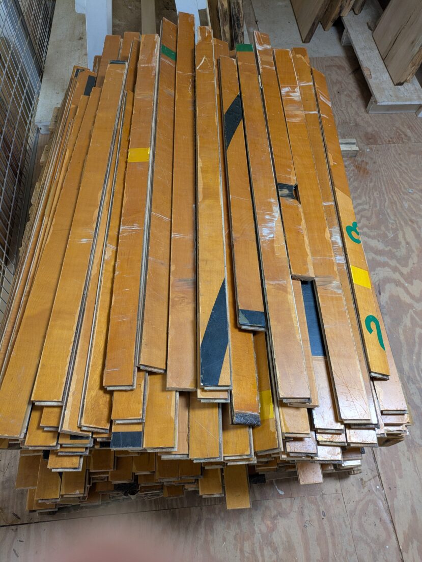 Reclaimed Gym Flooring